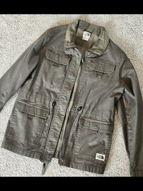The North Face Olive Green Military Field Jacket - Women's